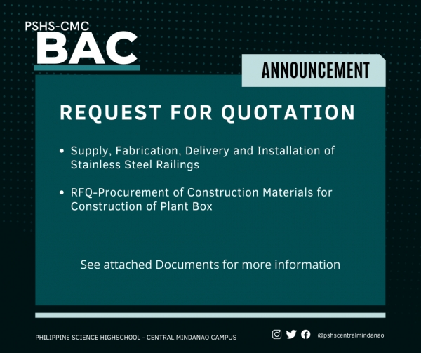 Request for Quotation